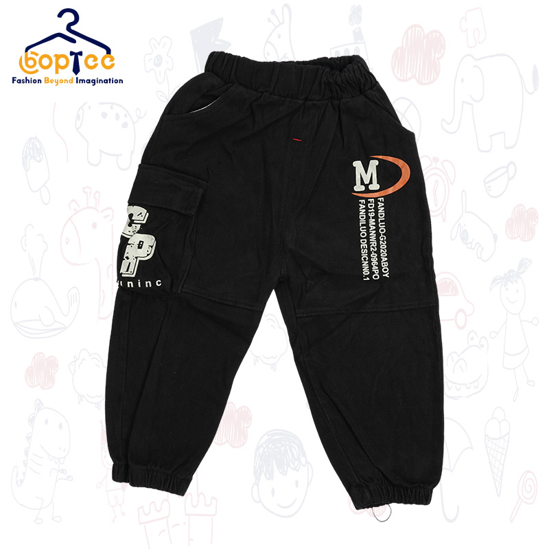 Boptee Full Length Lounge Pant- Black Color