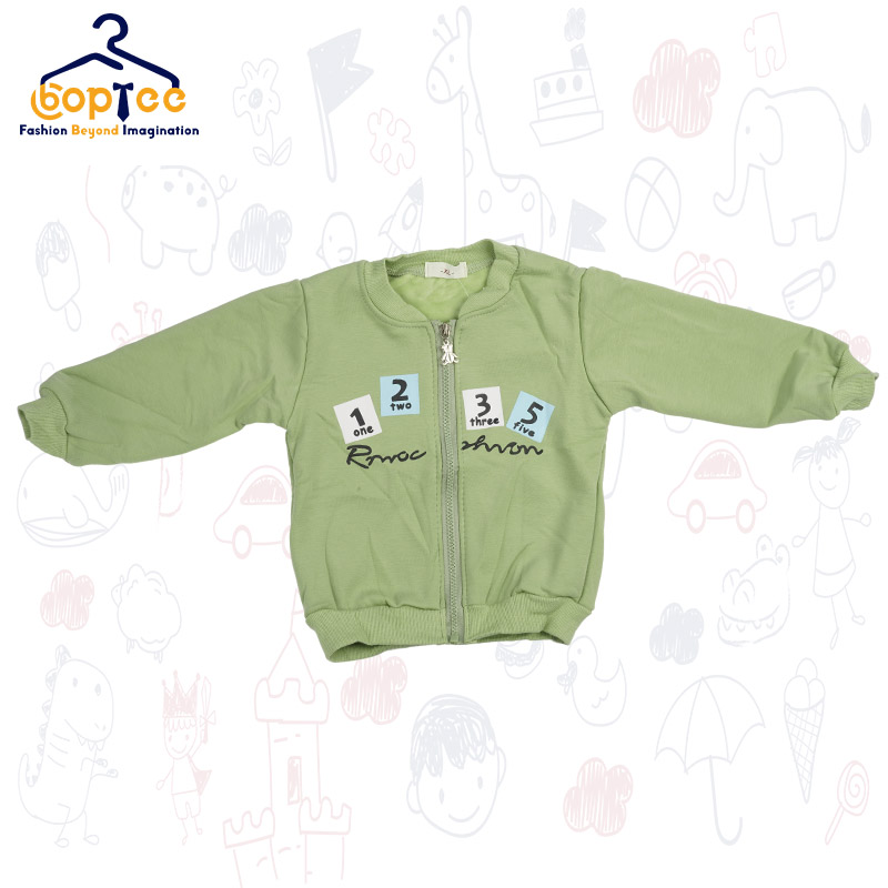 Boptee Full Sleeves Jacket With Number Design 