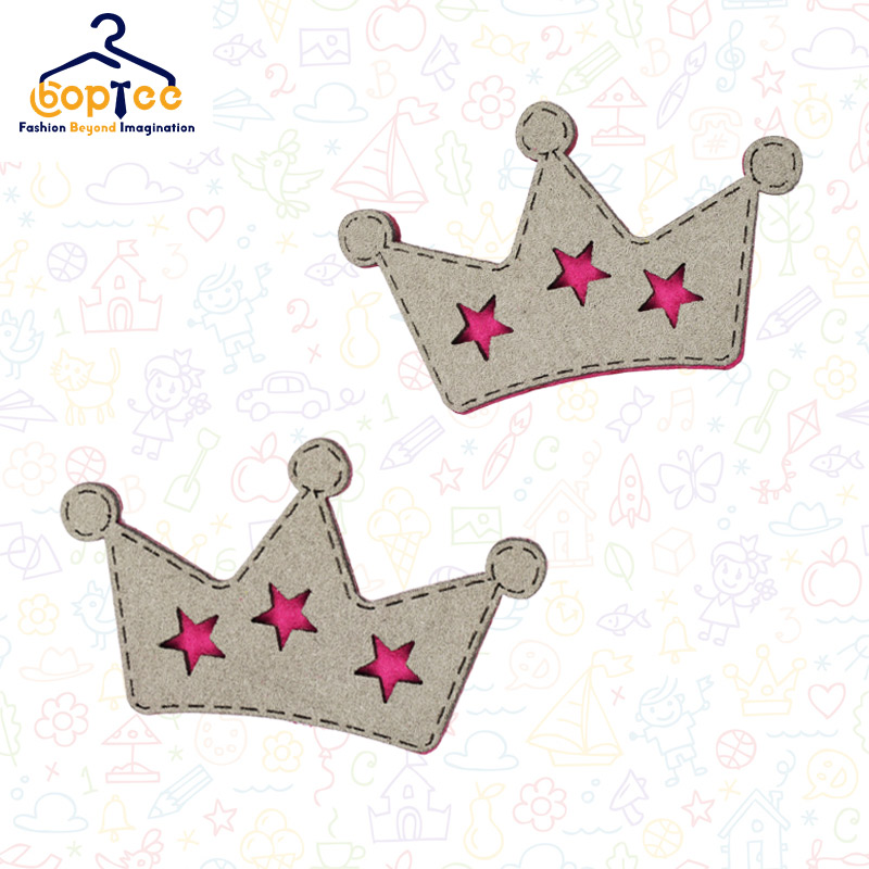 Boptee Hair Clips In Crown Shape