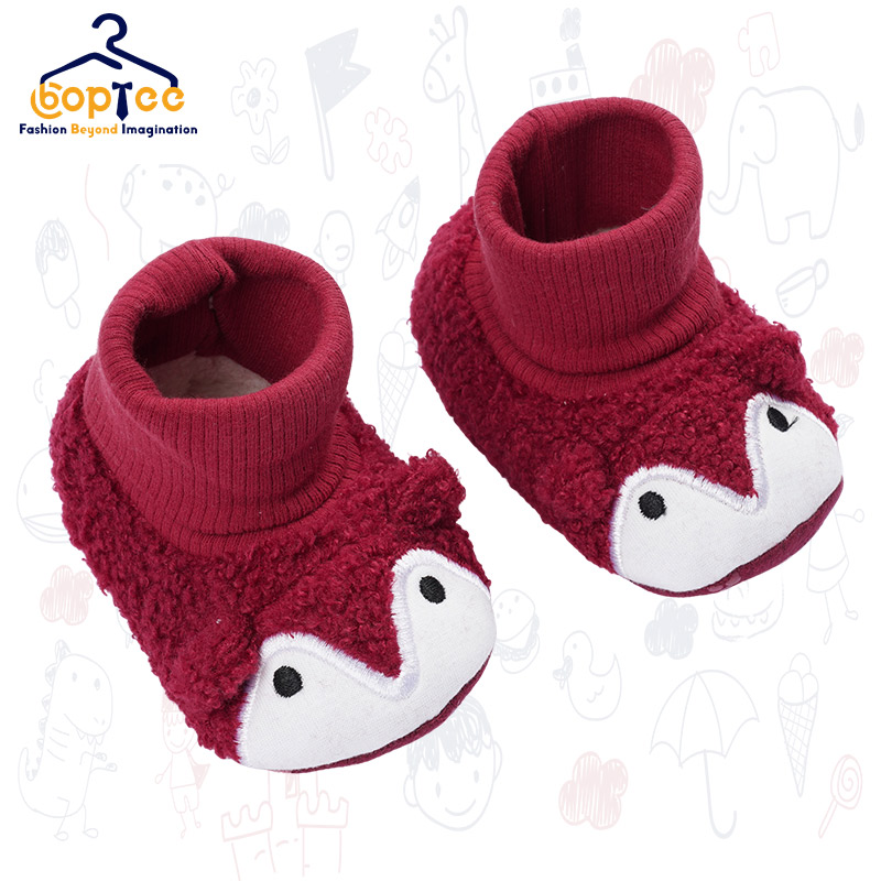 Boptee Booties With Eye Patch Print