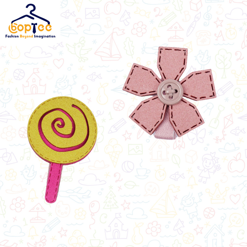 Boptee Hair Clip Candy & Flower Shape